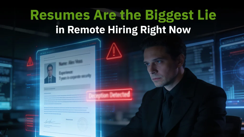 We Got Fooled. Here's What Happens When a Resume Is a Complete Lie.