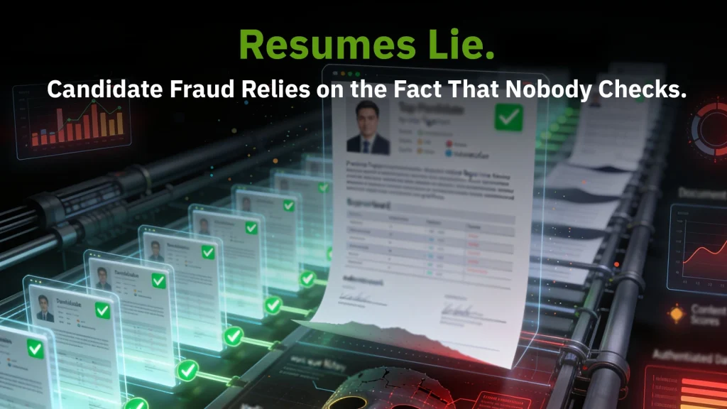 Your Shortlist Is Full of Resume Lies and Your ATS Has No Idea
