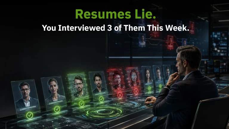 Every Shortlist Your Hiring Team Built This Year Had Liars in It.